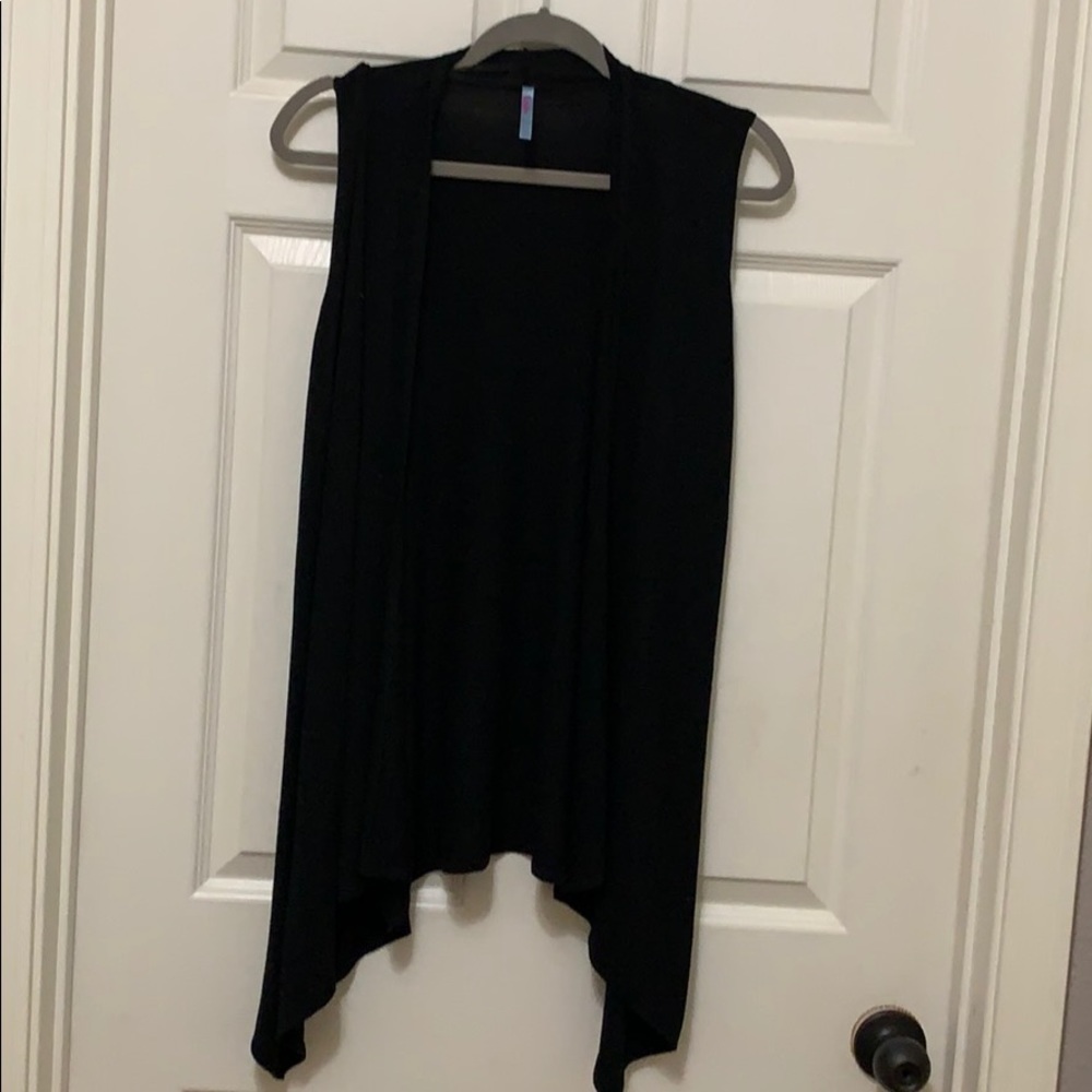 Black T-Shirt Vest